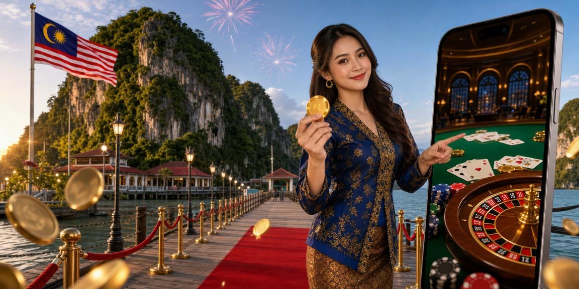 Pemain Ipoh menggunakan telefon mudah alih untuk bermain kasino inz9 dengan gaya Malaysia